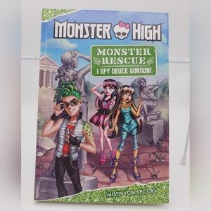 Monster High Monster Rescue I Spy Deuce Gorgon! Hardback Book